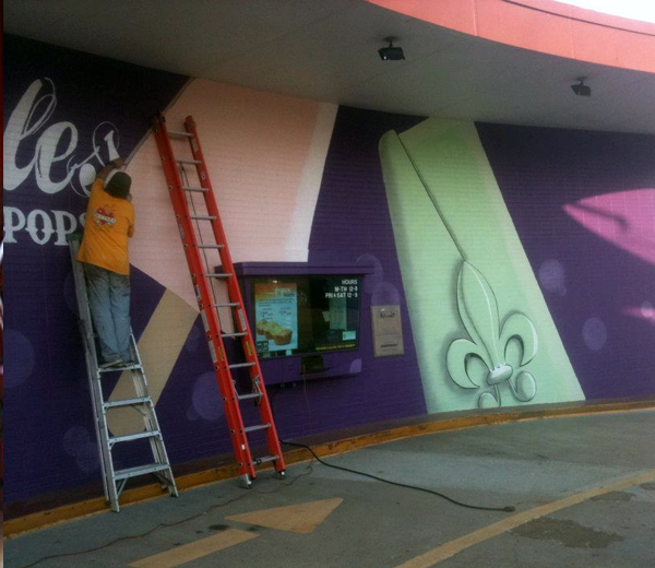 Geauxsicles Mural